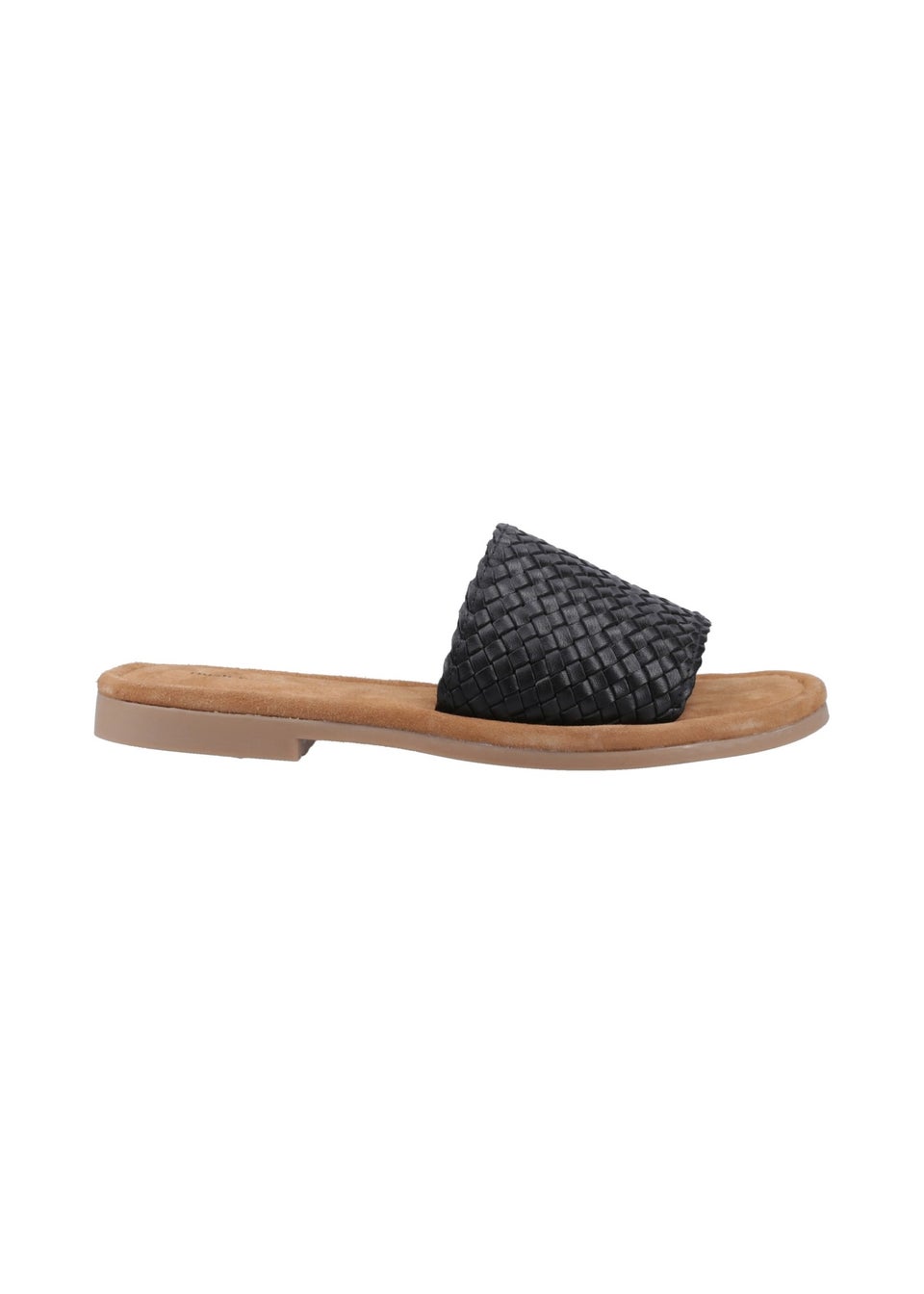 Hush Puppies Black Hetty Slide Sandal