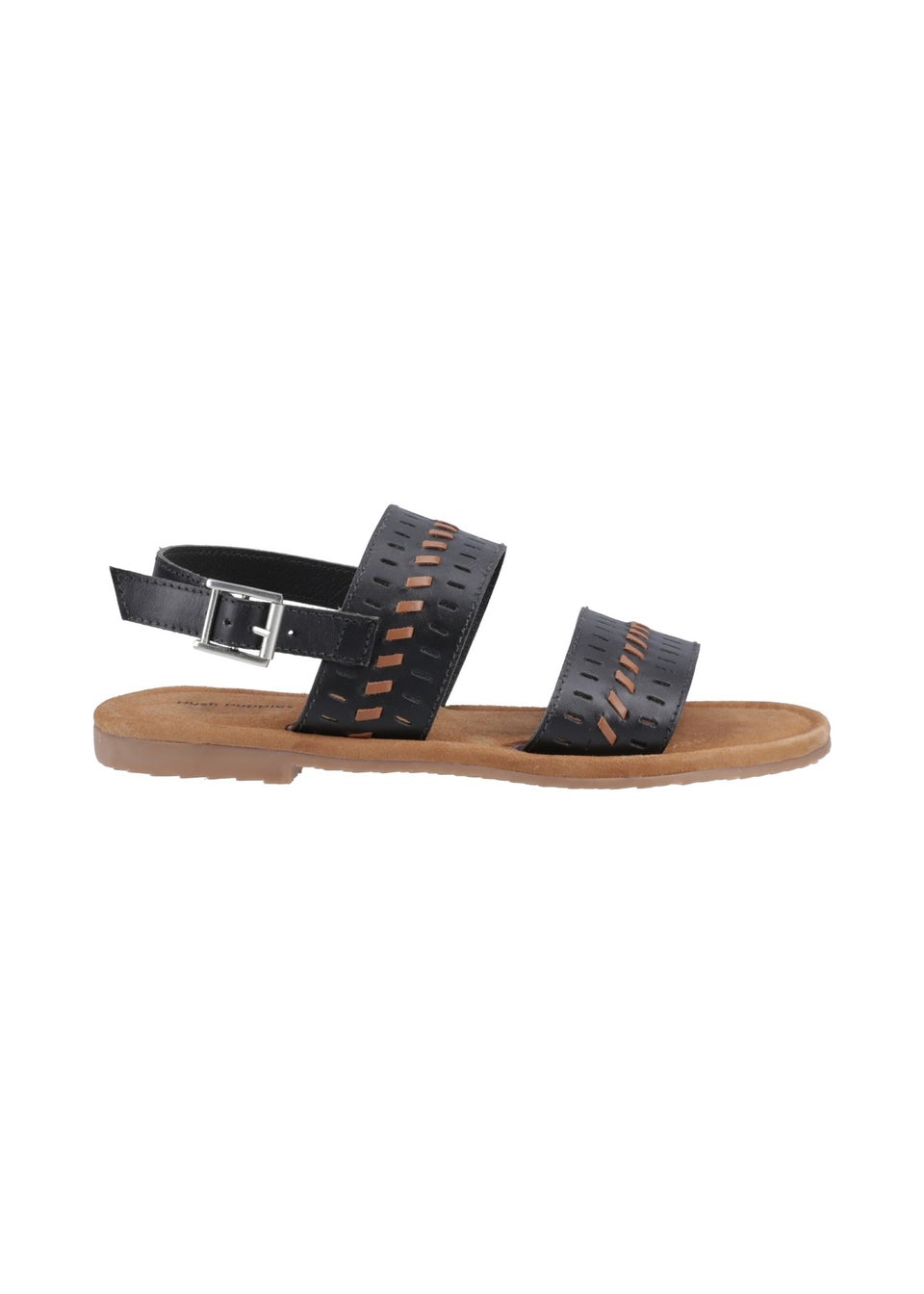 Hush Puppies Black Hadley Sandal