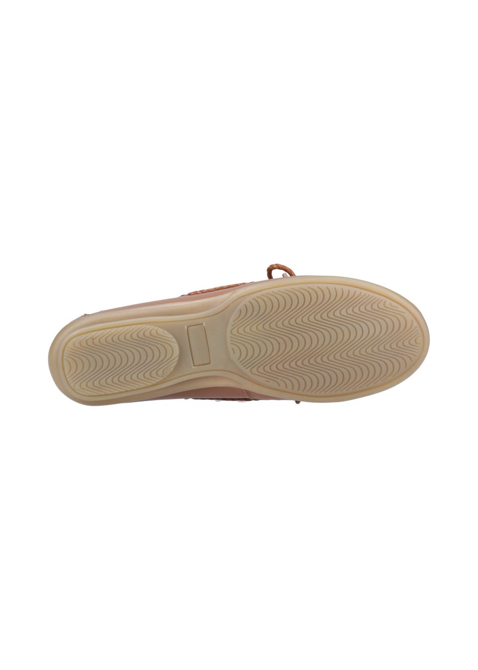 Hush Puppies Tan Irene Boat Shoe