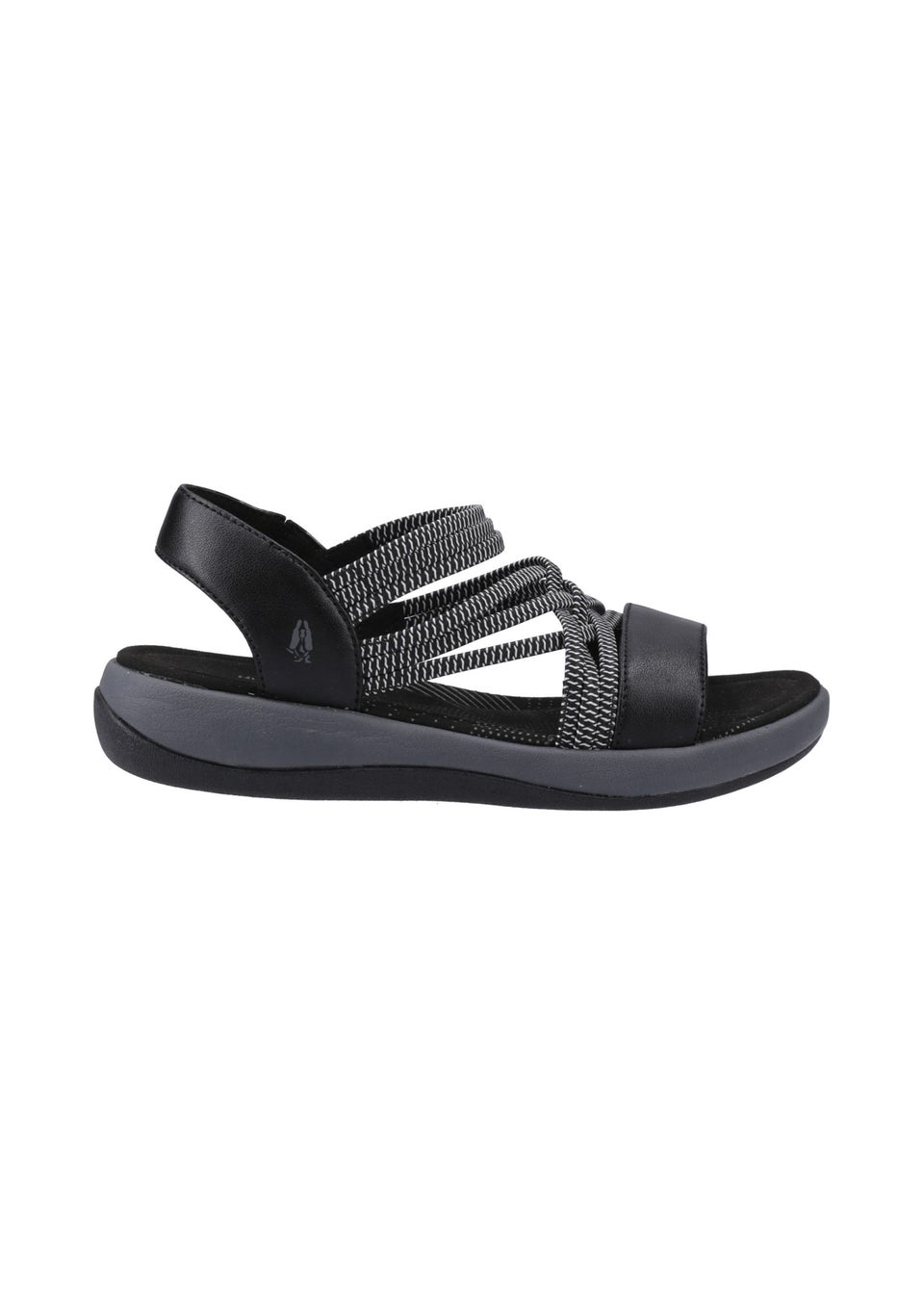 Hush Puppies Black Susanna Sandal