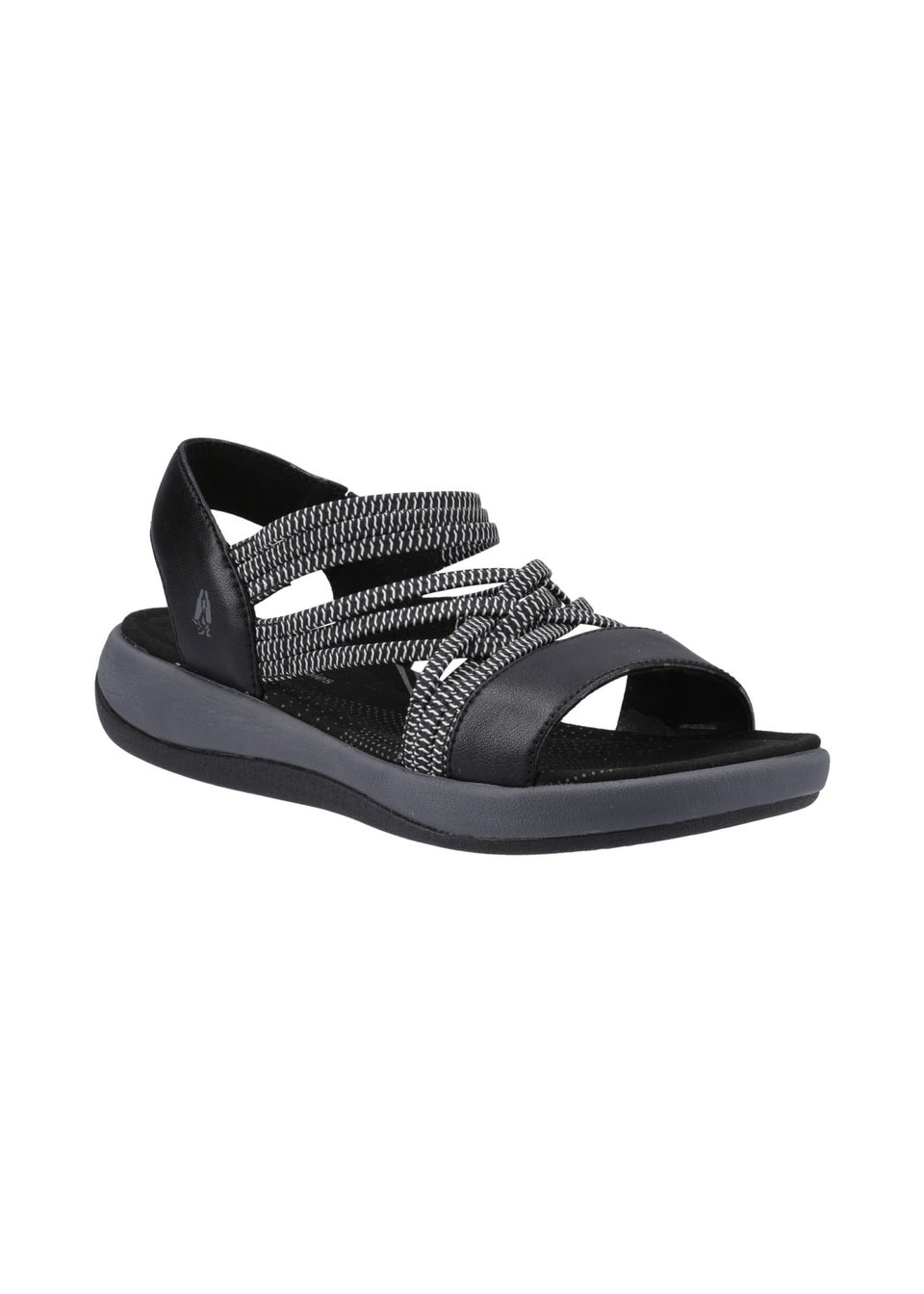 Hush Puppies Black Susanna Sandal