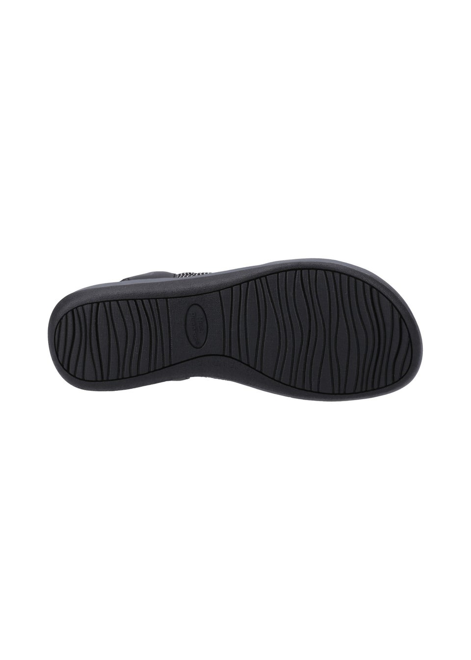 Hush Puppies Black Susanna Sandal