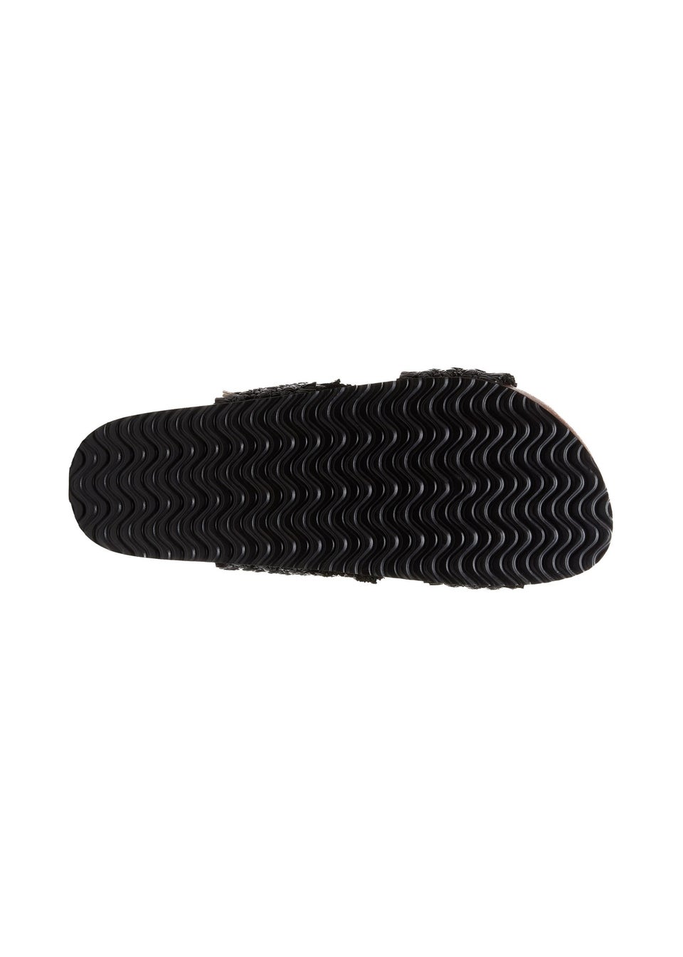 Rocket Dog Black Aruba Raffia Sandal