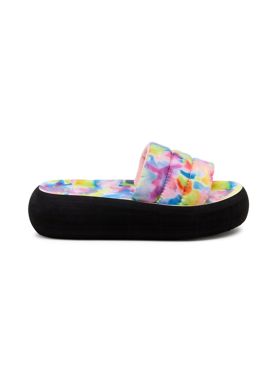 Rocket Dog Pink Splash Loyal Tie Dye Sandal