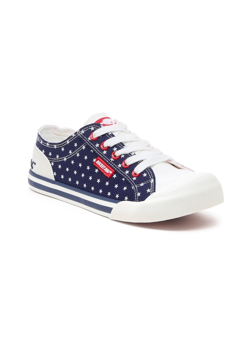 Rocket Dog Red Jazzin Spangle Trainer