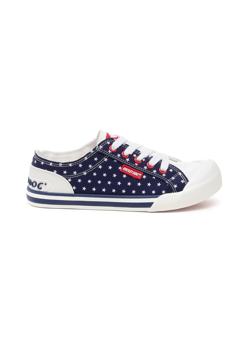 Rocket Dog Red Jazzin Spangle Trainer