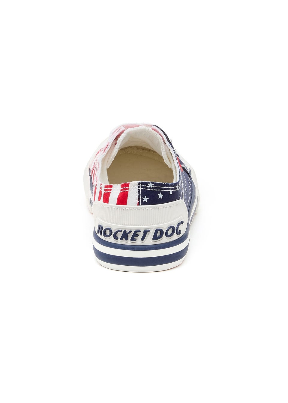 Rocket Dog Red Jazzin Spangle Trainer