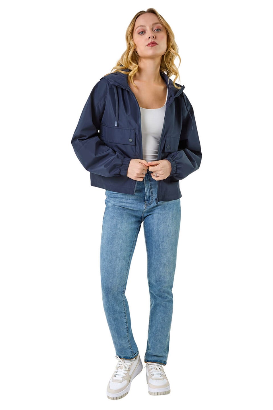 Dusk Navy Dusk Hooded Raincoat