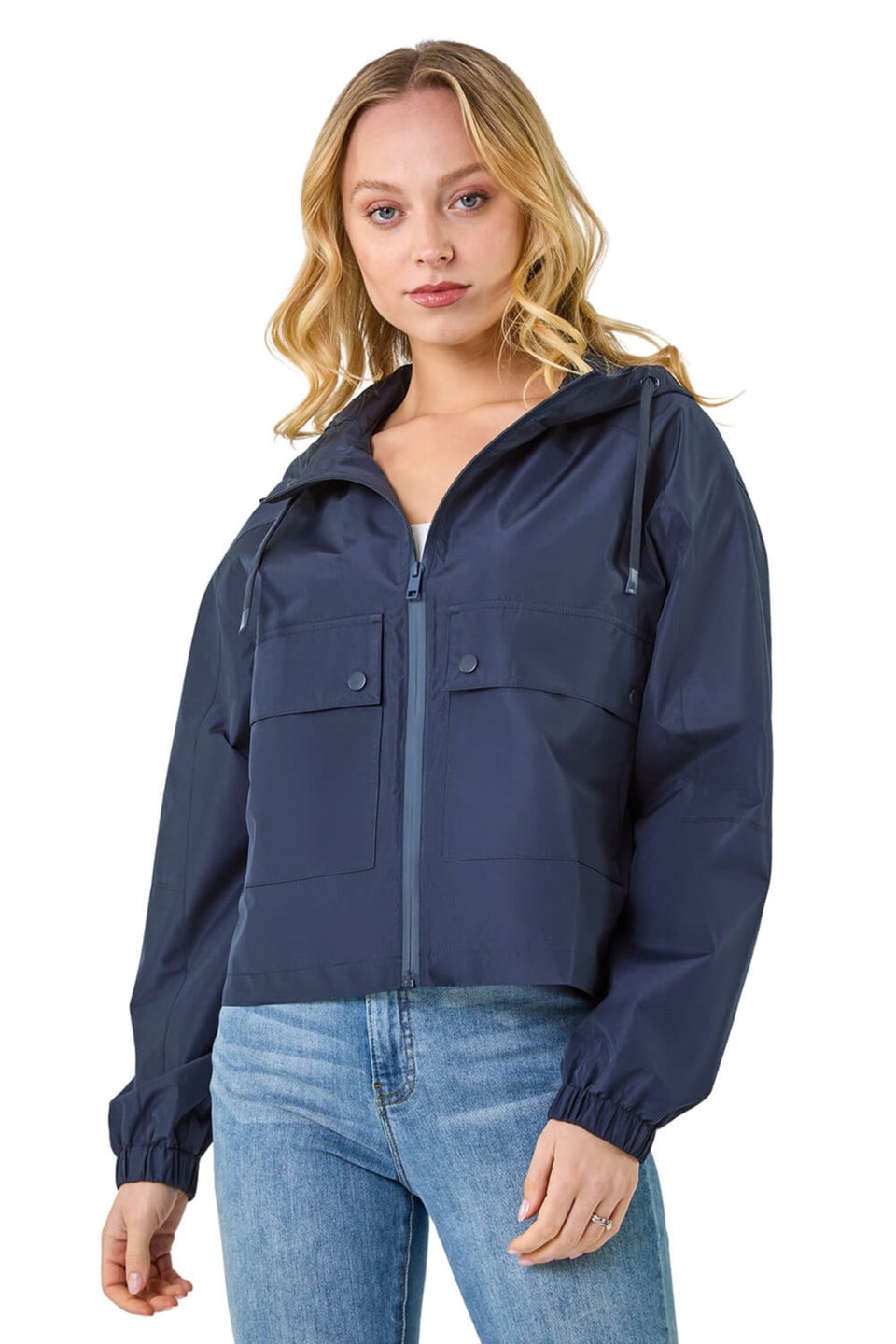 Dusk Navy Dusk Hooded Raincoat