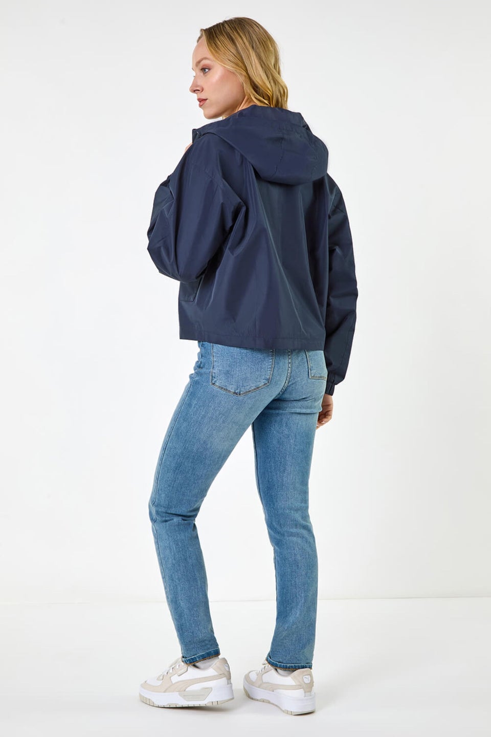 Dusk Navy Dusk Hooded Raincoat