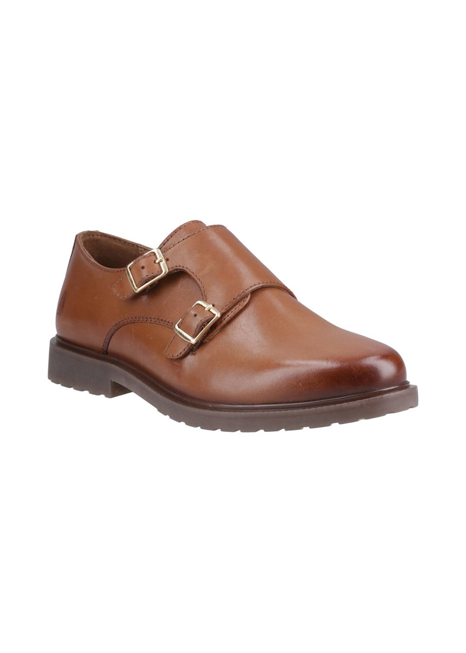 Hush Puppies Tan Verity Monk Shoe
