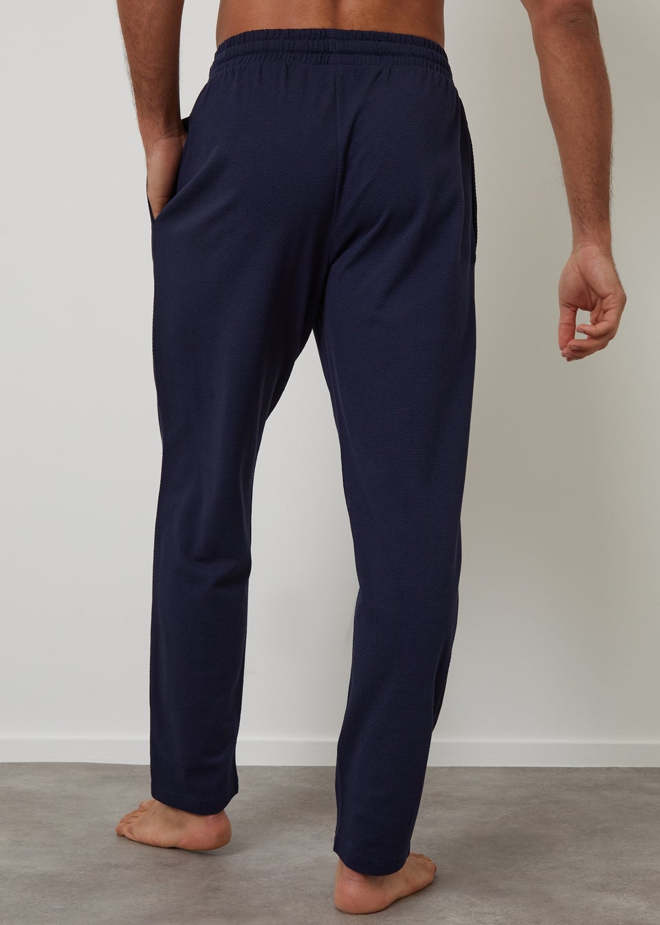 Threadbare Black 2-Pack Popcorn Textured Cotton Lounge Pants