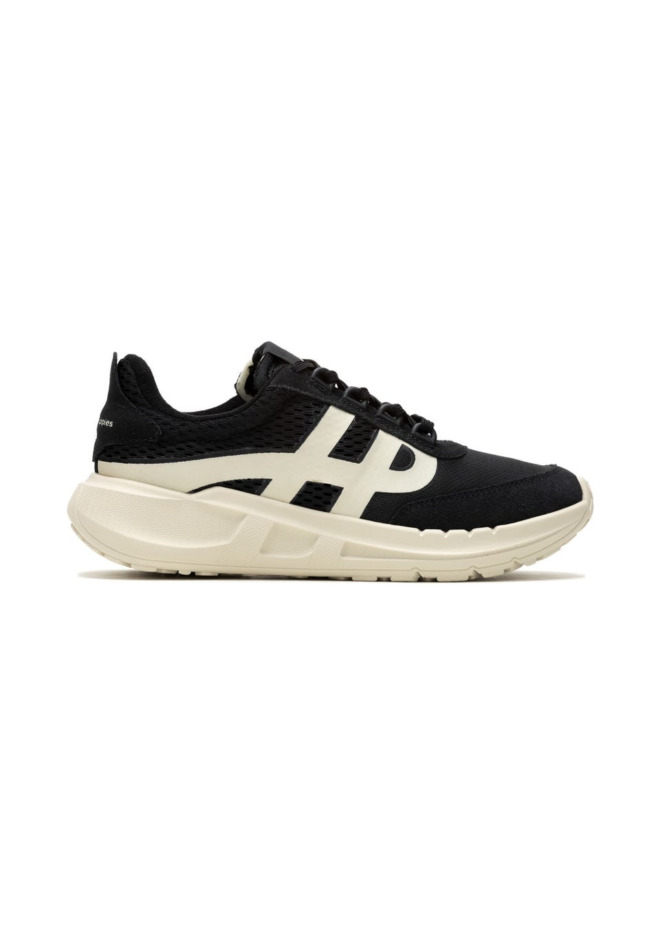 Hush Puppies Black Seventy8 Retro Runner