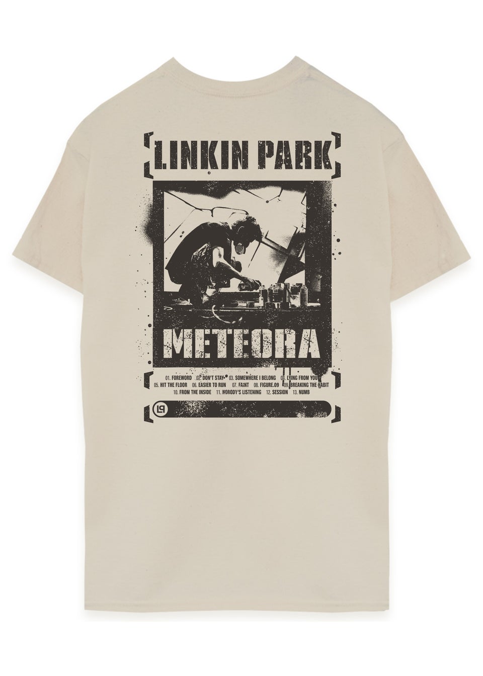 Linkin Park Meteora Sand Music Graphic T-Shirt