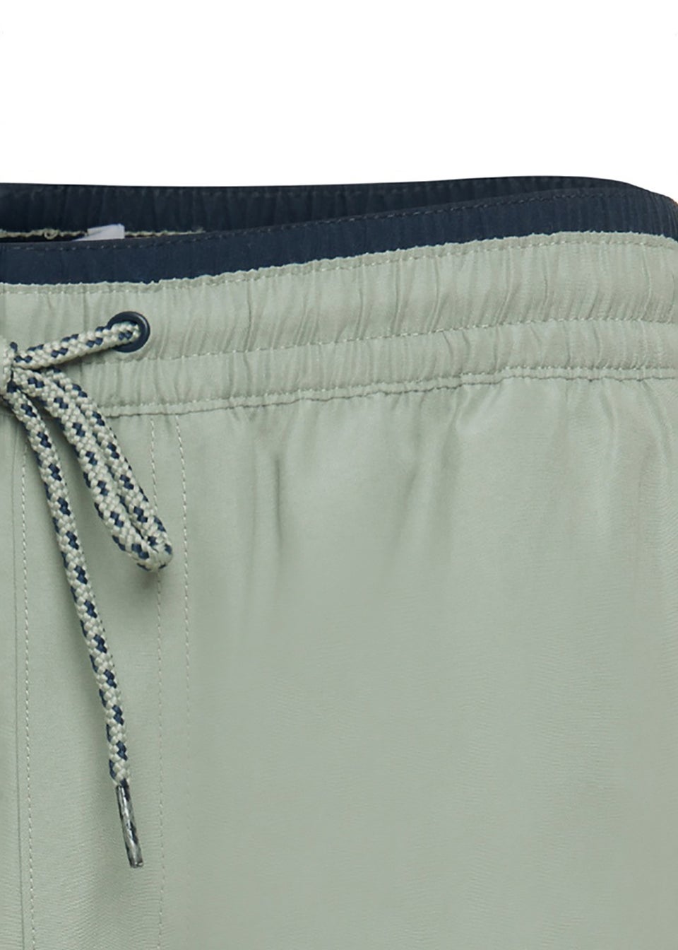 Threadbare Soft Green Contrast Logo Swim Shorts
