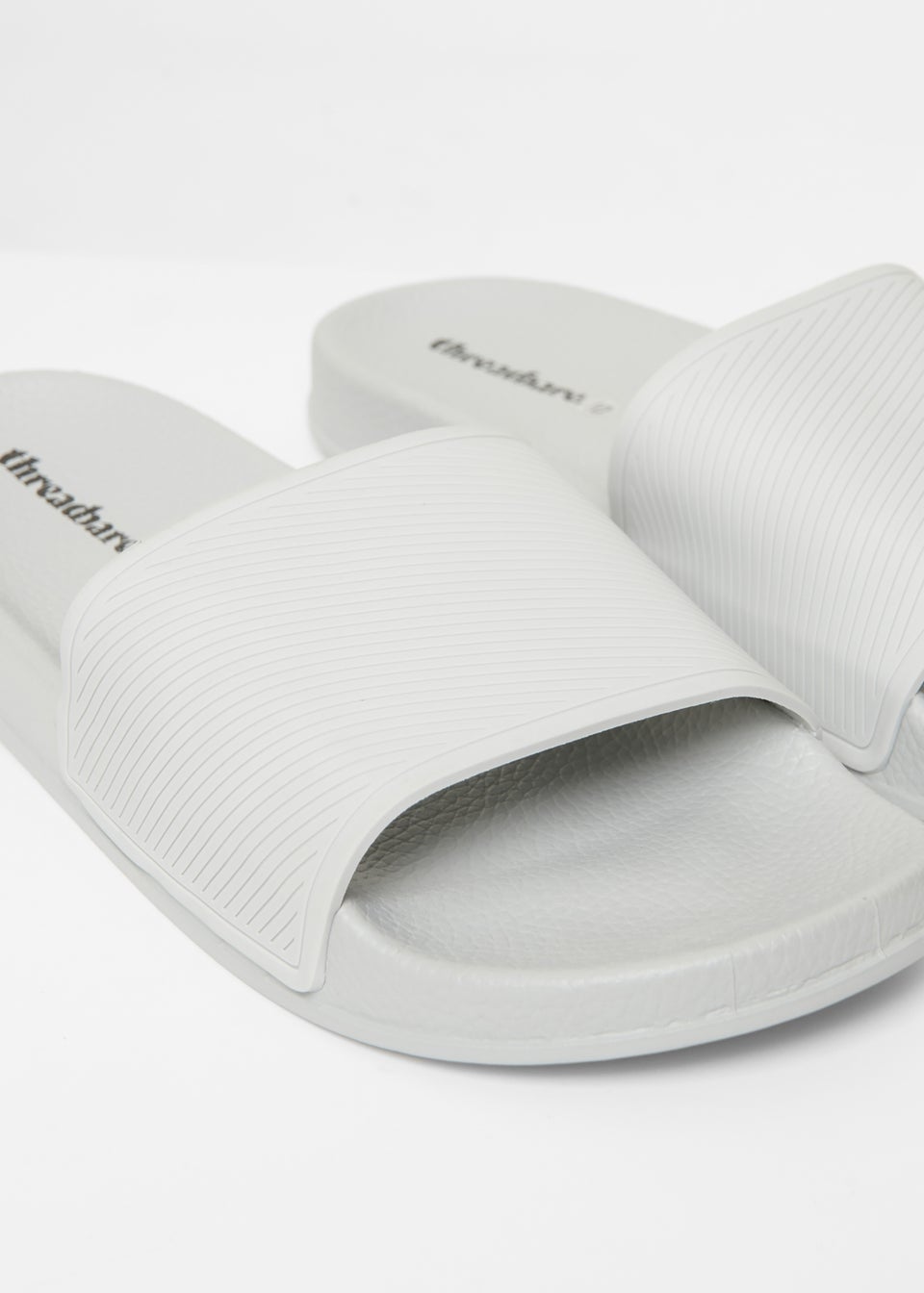 Threadbare Grey Lightweight Sliders