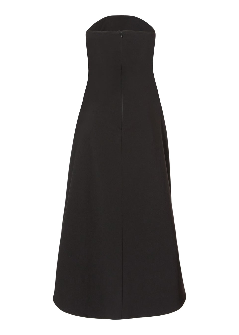 Quiz Black Bandeau Midi Dress