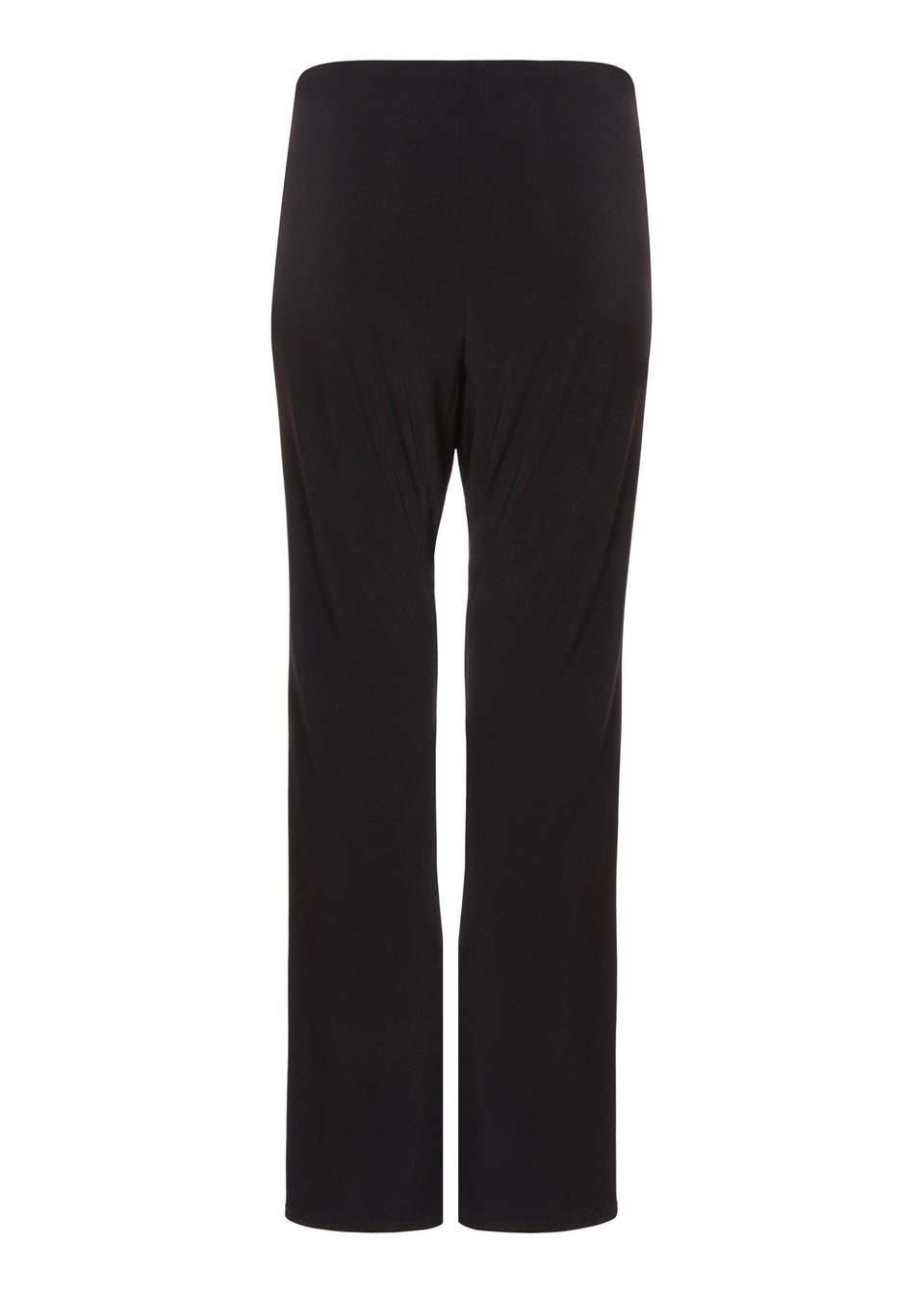 Quiz Black Buckle Detail Trousers