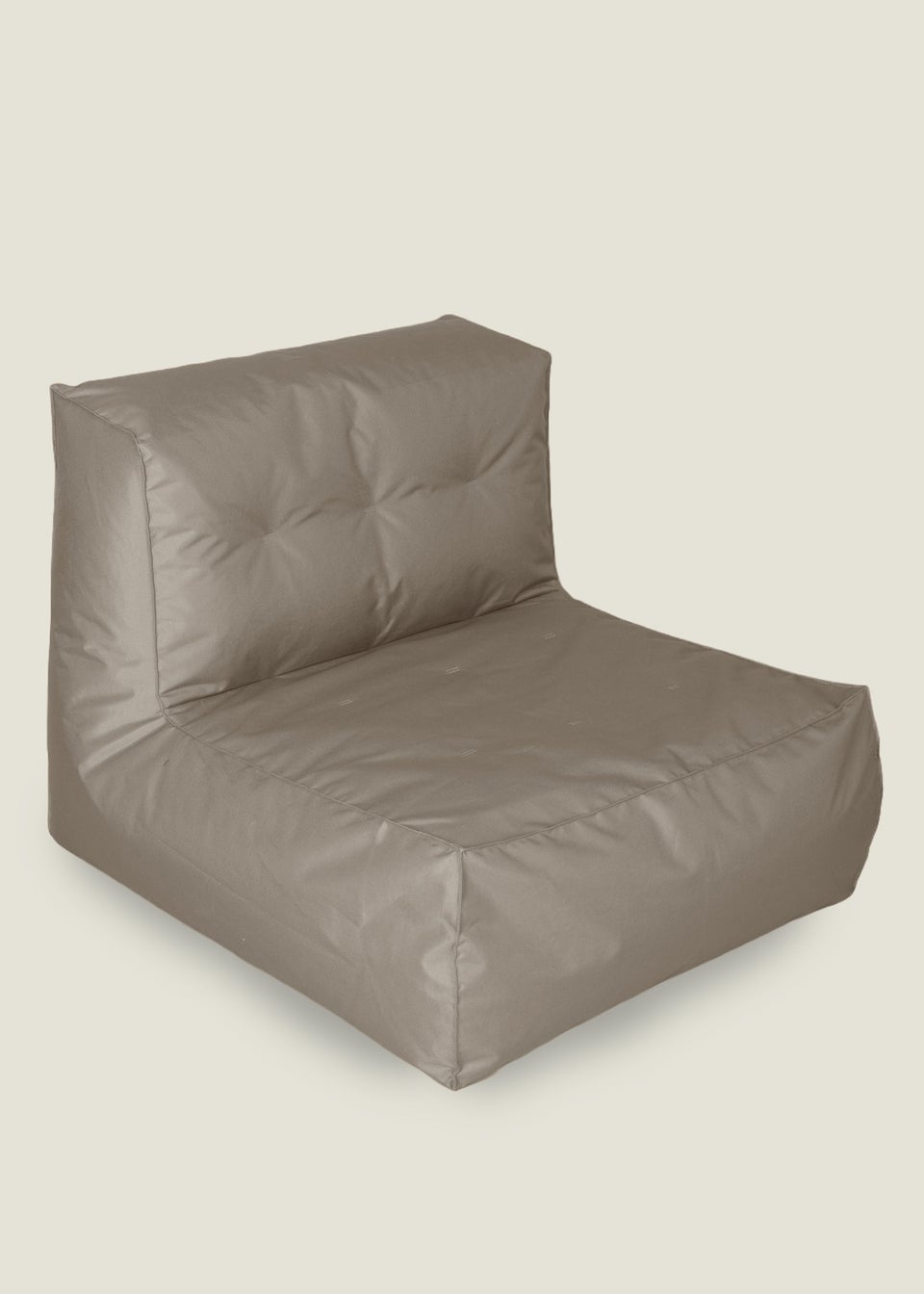 Kaikoo Taupe Indoor-Outdoor Lounger With Stool