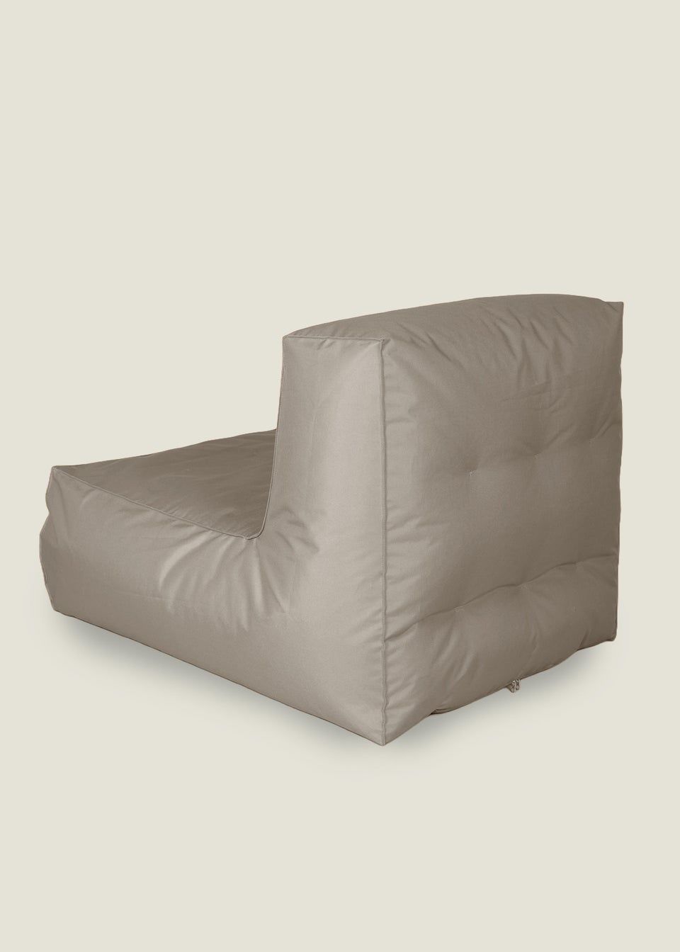 Kaikoo Taupe Indoor-Outdoor Lounger With Stool