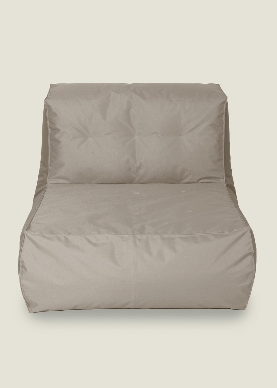 Kaikoo Taupe Indoor-Outdoor Lounger With Stool