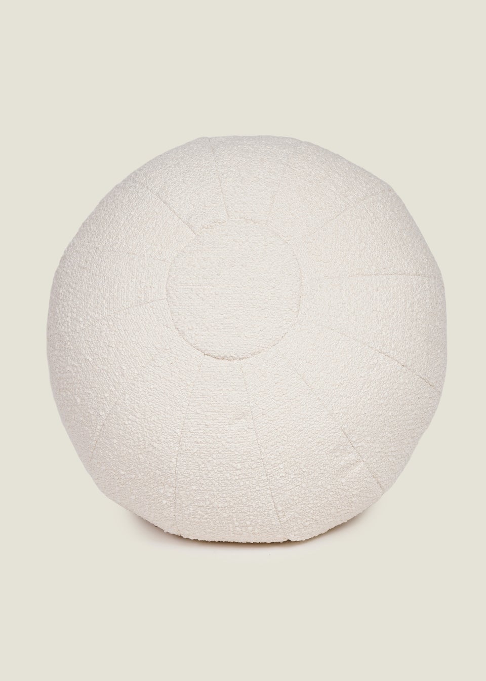 Kaikoo Ivory Boucle Pumpkin Drum