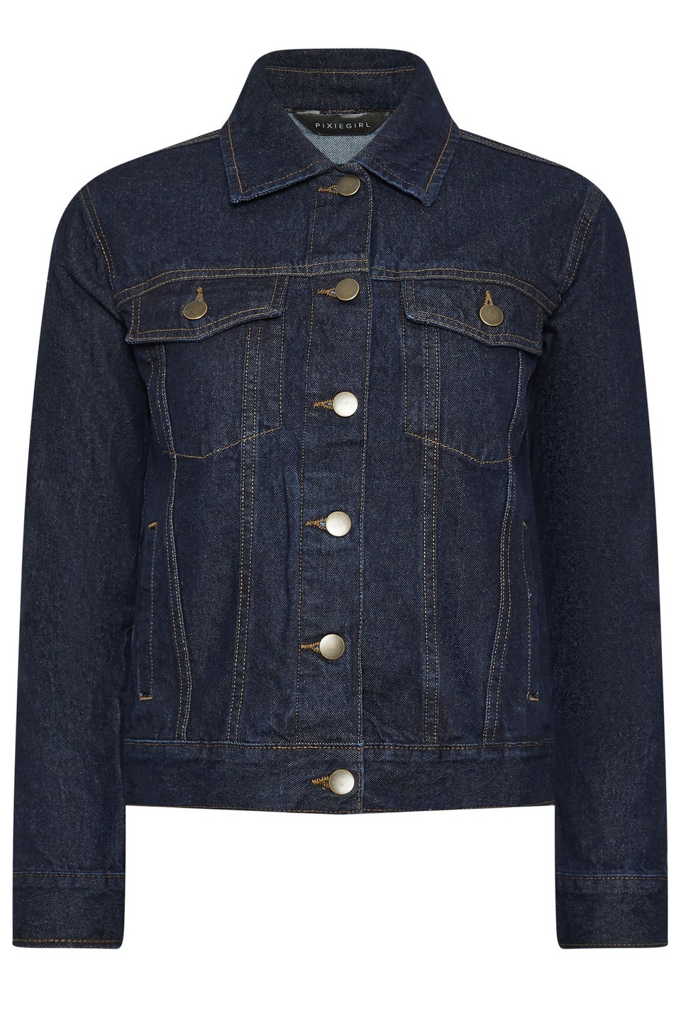 PixieGirl Petite Indigo Blue Denim Jacket