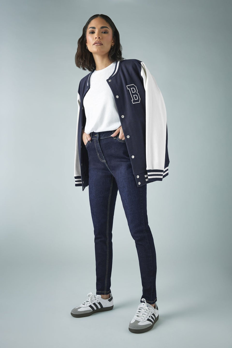 Pixiegirl Dark Blue Stretch Skinny Ava Jeans