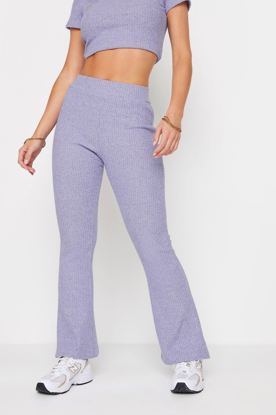 Pixiegirl Lilac Purple Flared Leggings
