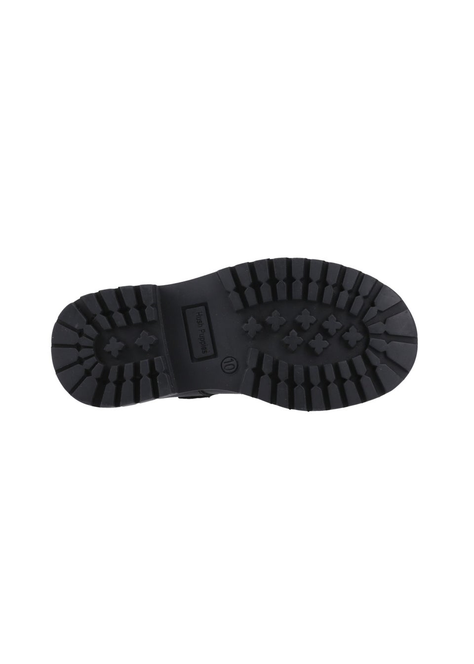 Hush Puppies Black Aurora Junior Shoe