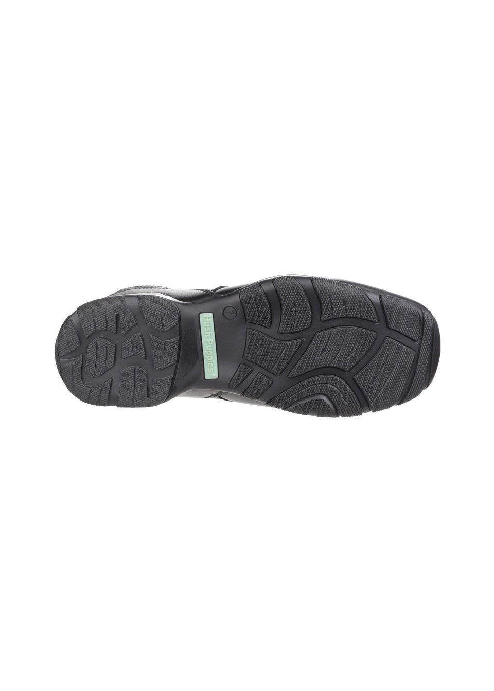 Hush Puppies Black Bespoke Senior School Shoe