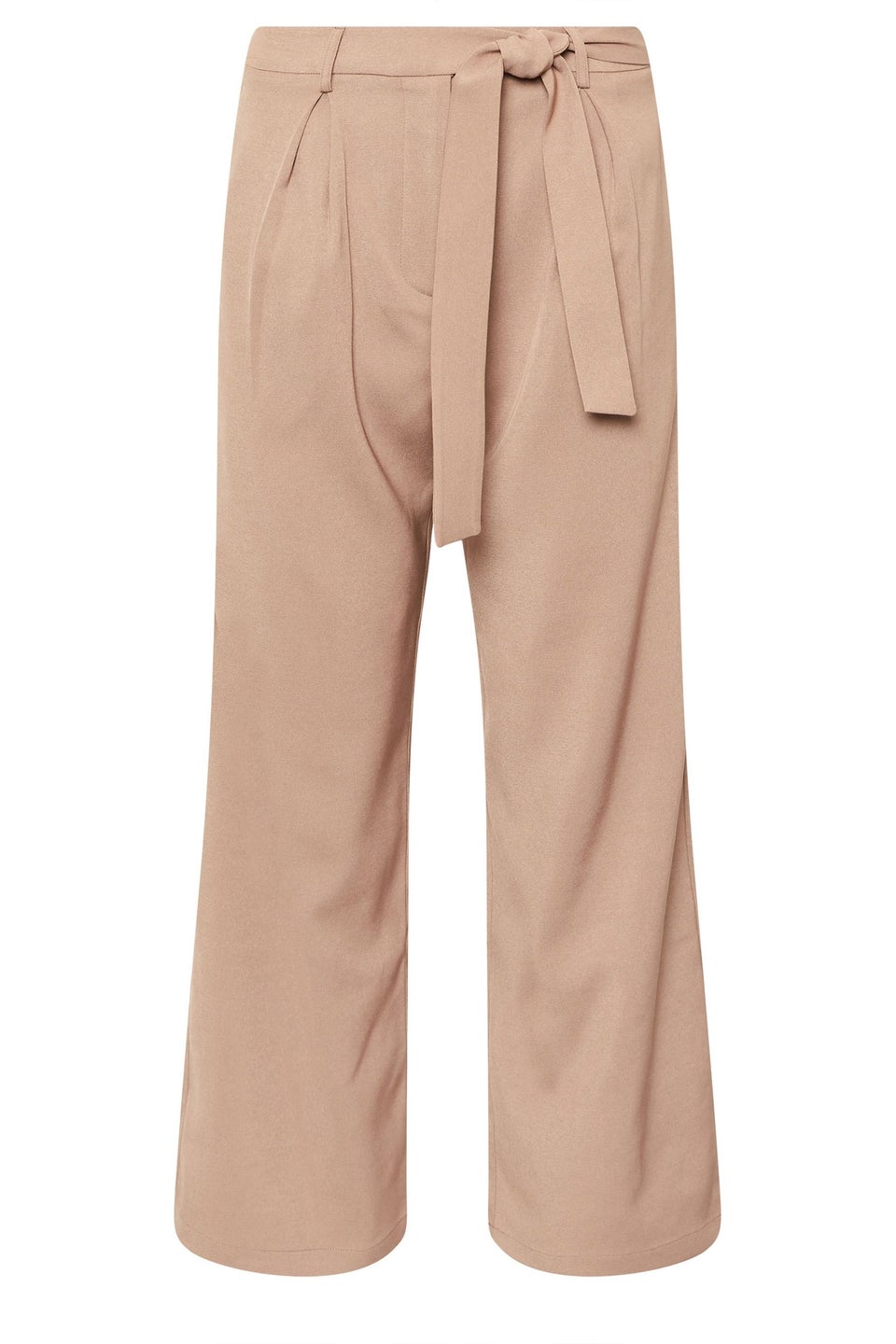 PixieGirl Petite Blush Pink Woven Side Wrap Trousers