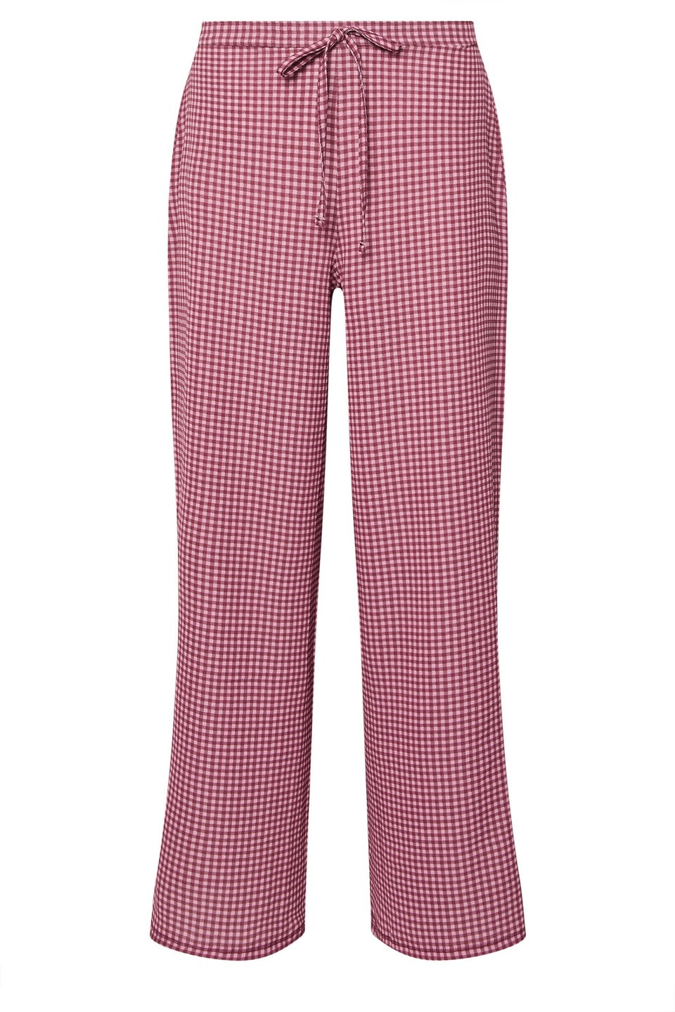 Pixiegirl Pink Gingham Wide Leg Trousers