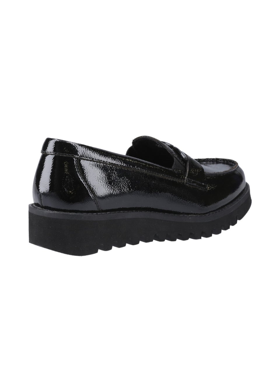 Hush Puppies Black Francis Loafer Patent