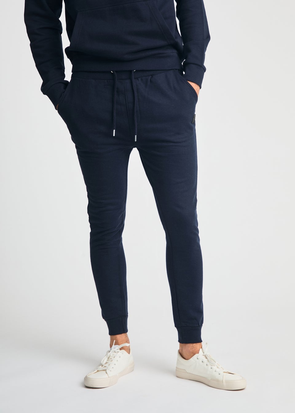 Tokyo Laundry Black 3-Pack Cuffed Joggers With Logo Badge