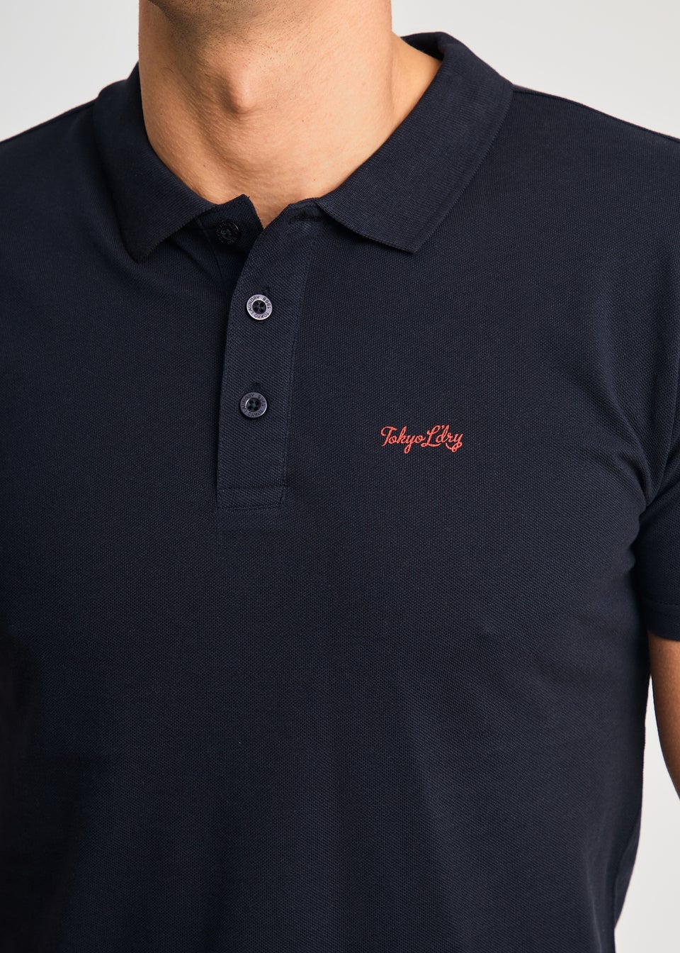 Tokyo Laundry Navy 2-Piece Polo Shirt & Shorts Outfit Set