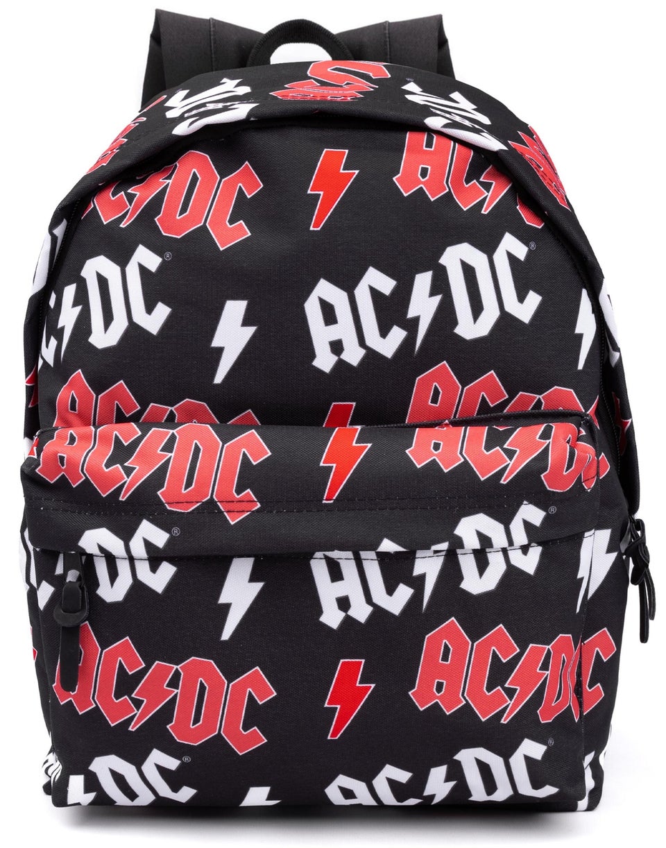 AC/DC Lightning Black Backpack