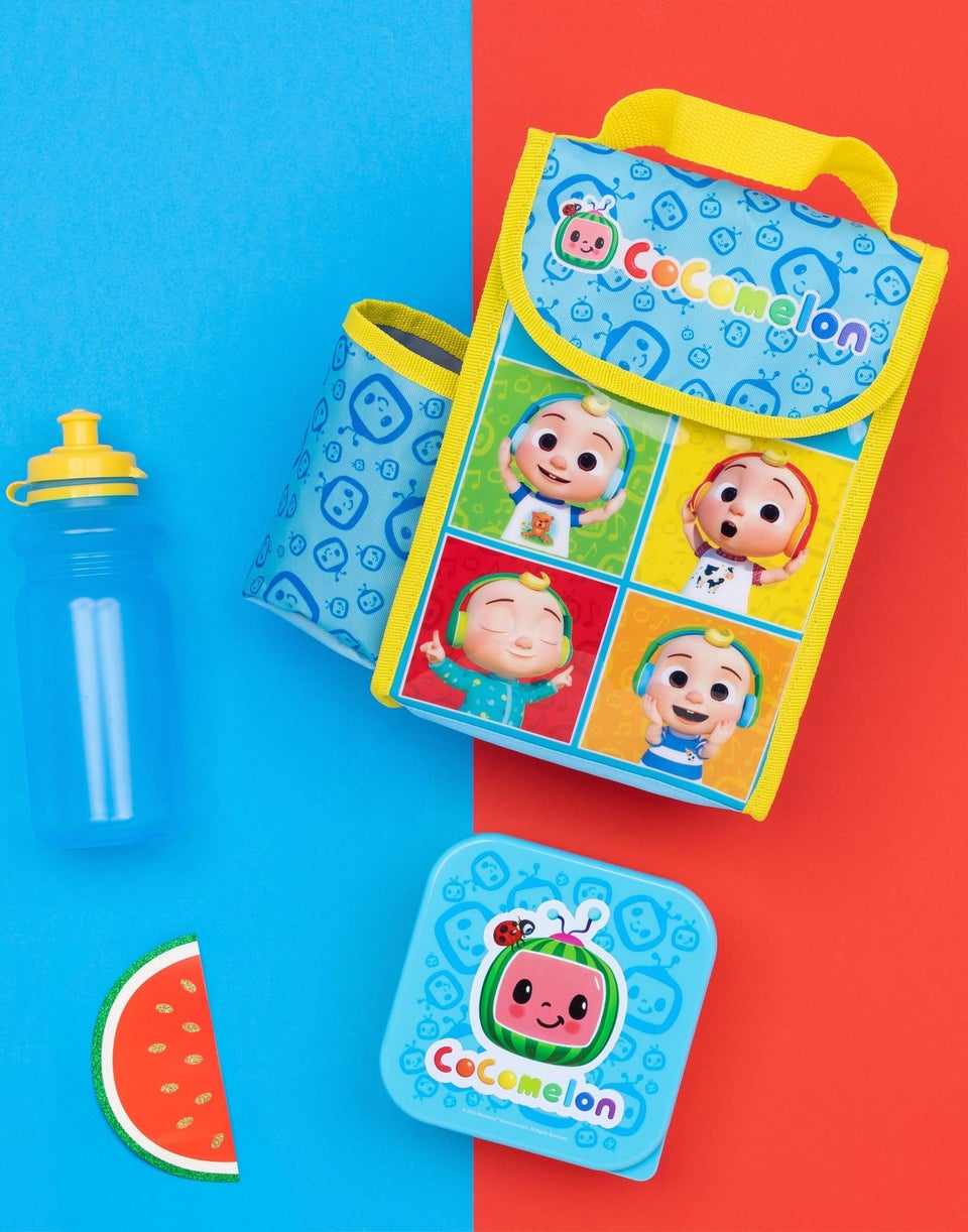 Cocomelon Lunch Bag, Snack Pot & Bottle Set