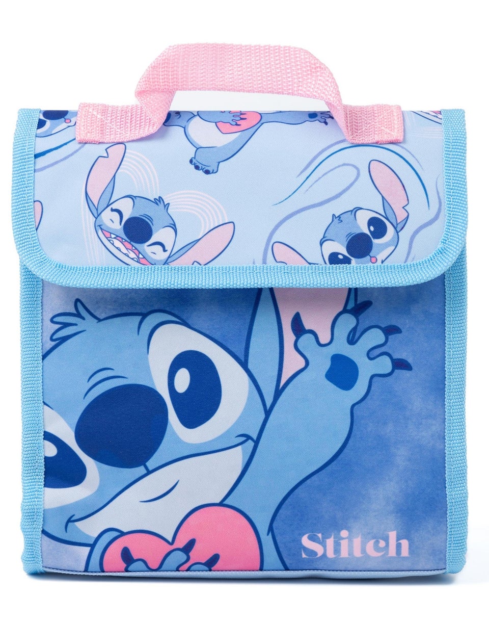 Disney Lilo & Stitch Kids Purple 4 Piece Backpack Set