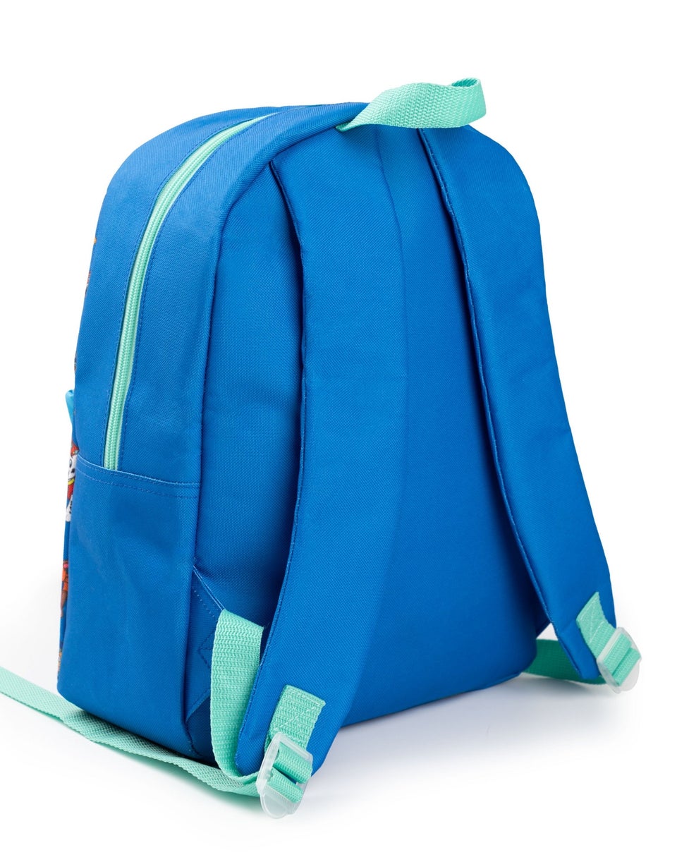 Paw Patrol Multi Character Kids Blue 4 Piece Backpack Set