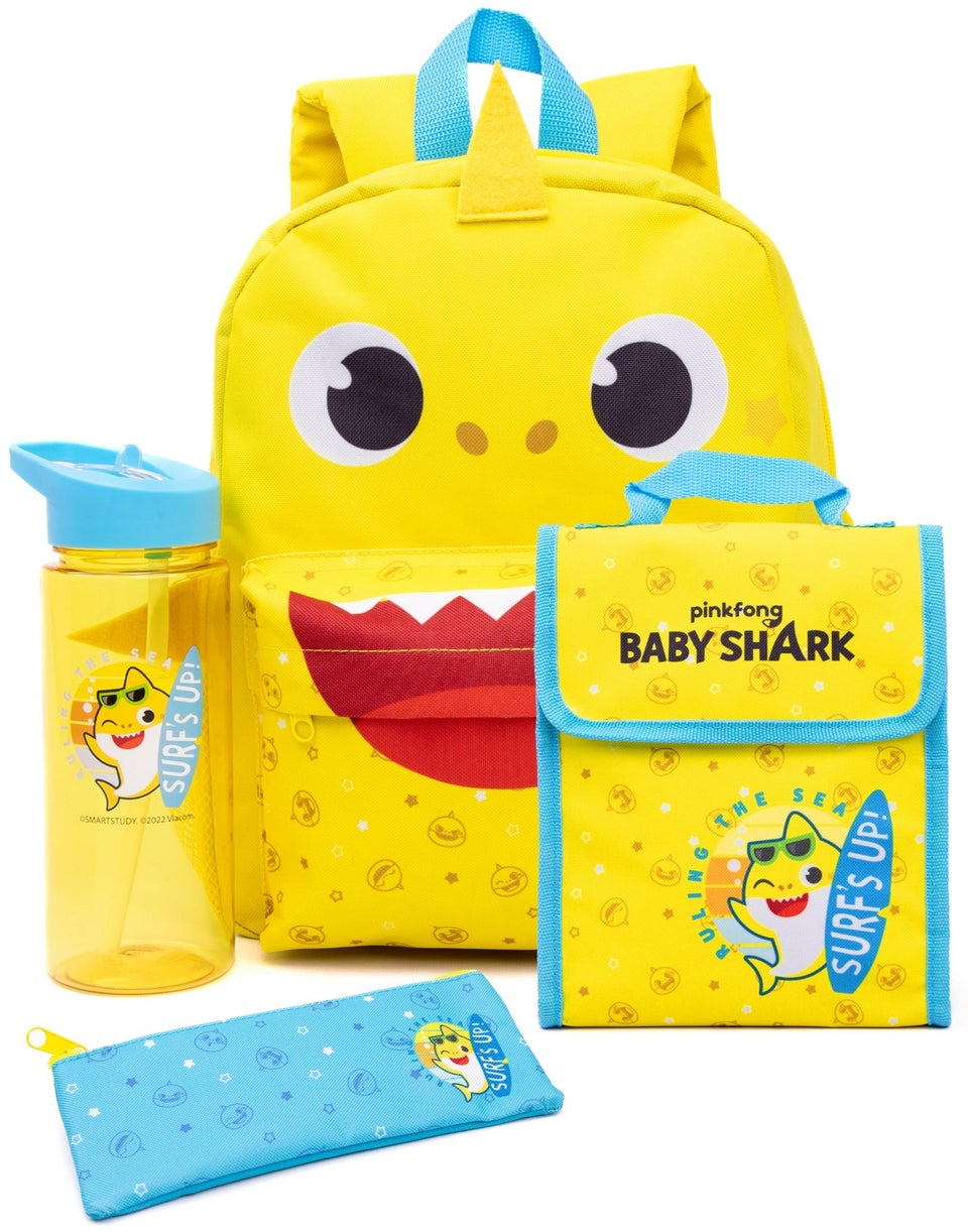 Baby Shark 4 Piece Bag Set
