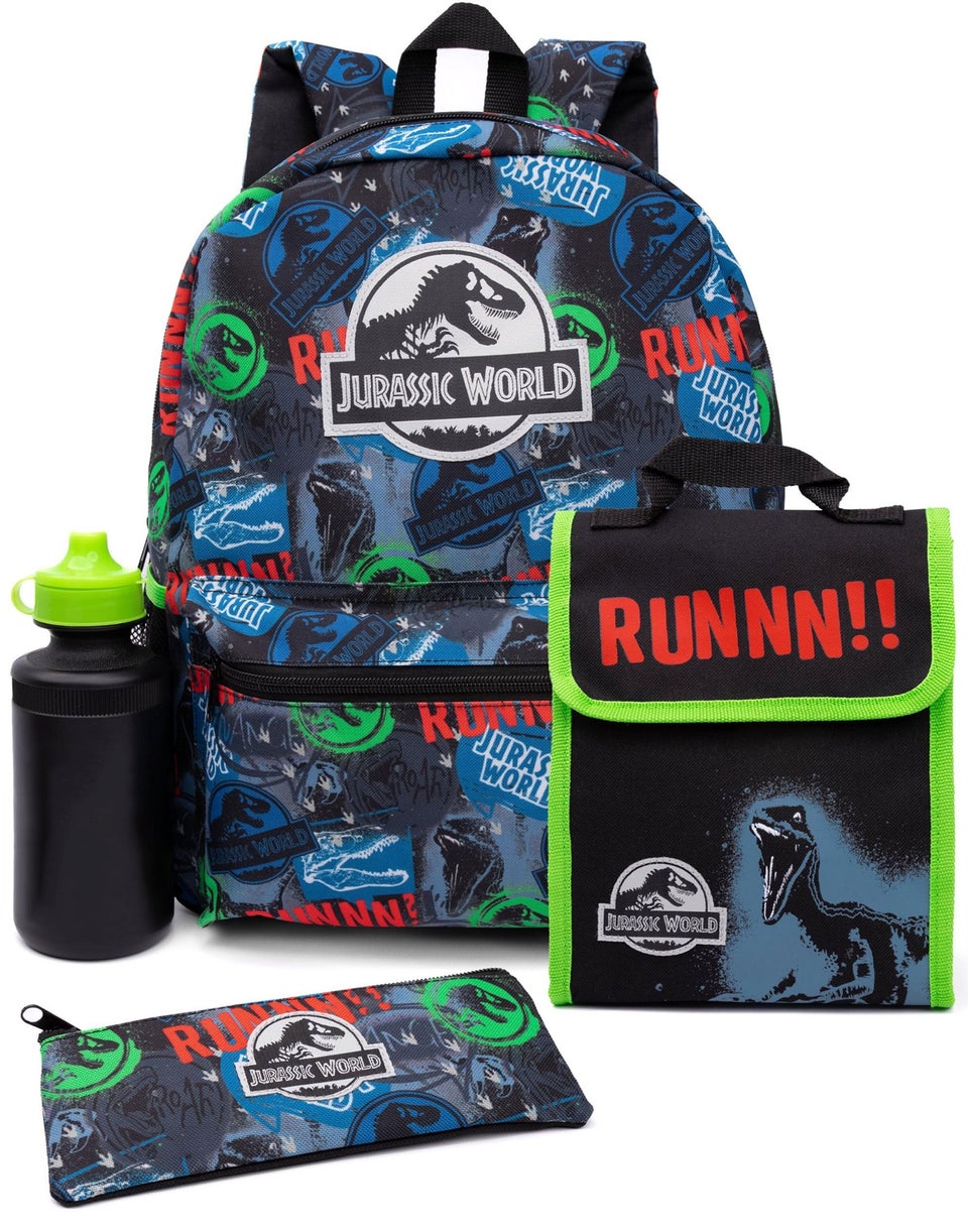 Jurassic World 4 Piece Bag Set