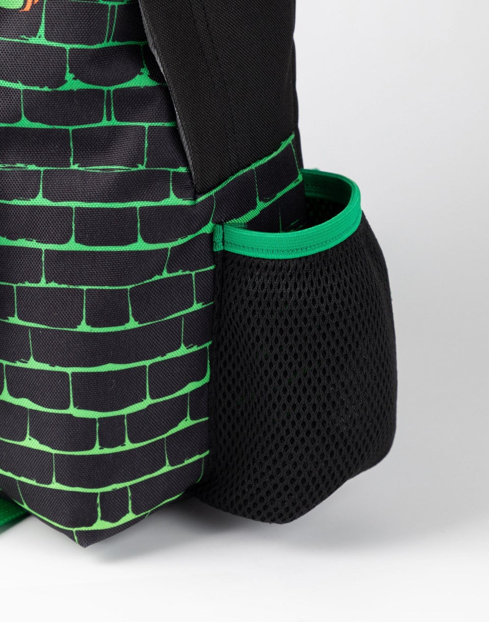 Teenage Mutant Ninja Turtles Sewers Pocket Kids Black Backpack