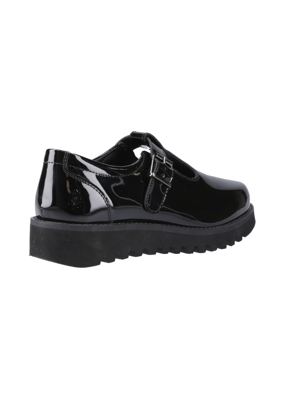 Hush Puppies Florrie T-Bar Patent Senior