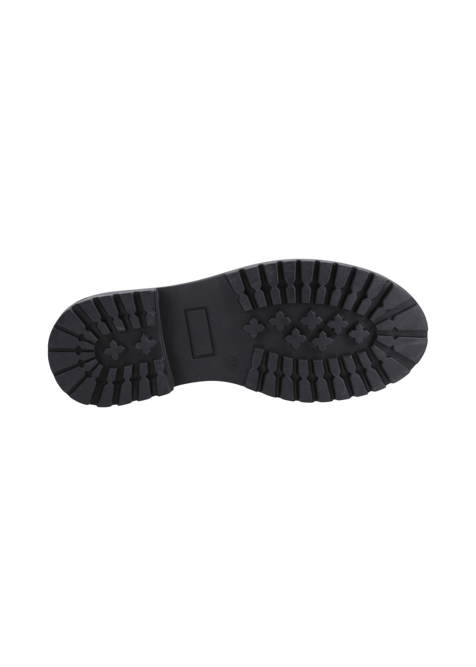 Hush Puppies Black Athena Patent Junior