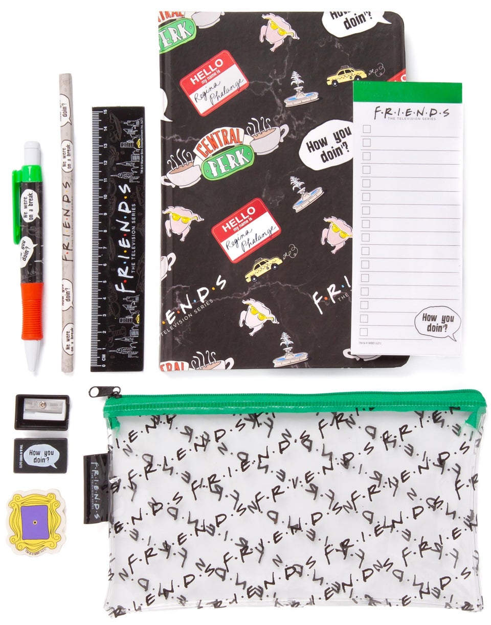 Friends Bumper Stationery Wallet Set