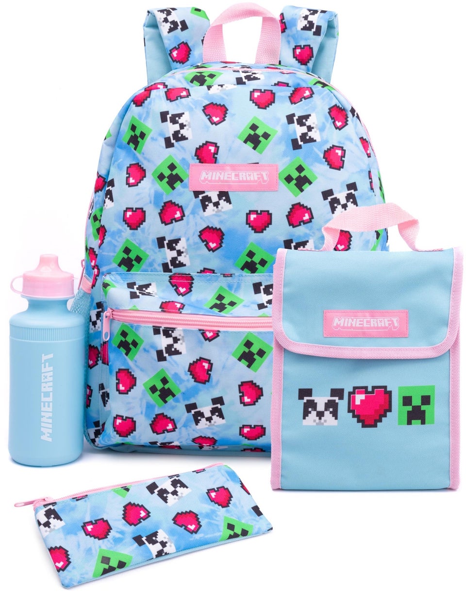 Minecraft Kids 4 Piece Bag Set