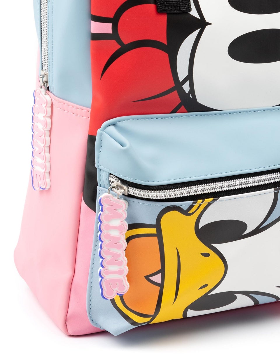 Disney Minnie Mouse Daisy Duck Blue Backpack