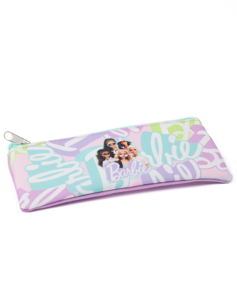 Barbie 4 Piece  Purple Backpack Set