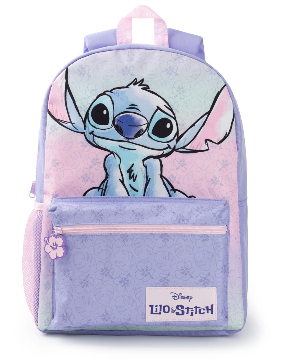 Disney Stitch Kids Purple Backpack